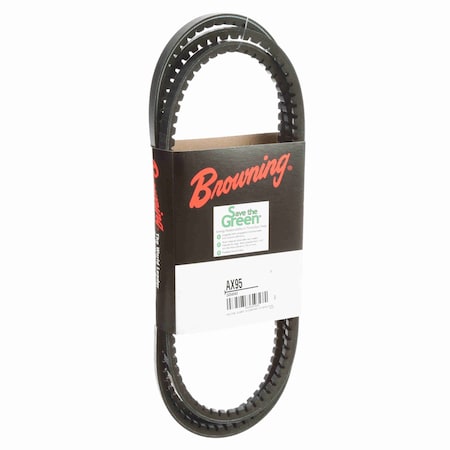 Browning EPDM Notched Belt 98% Efficient AX95